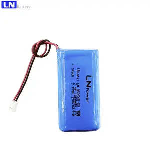 Özel yüksek kapasiteli LN8525482S 1050mAh 7.4v 3.7 volt lityum polimer pil paketi