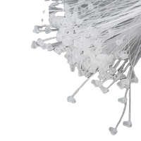 Fascette per perline promozionali di alta qualità da 4 "pollici/100mm, fascette per cavi riutilizzabili di sicurezza nylon66