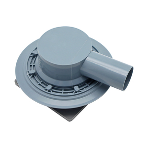 15X15 cm Anti olor con cubierta de acero inoxidable 201 para baño cuadrado Canal de ducha Sifón Desagüe de piso de Ducha - Product Image 4