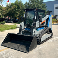 PENGIRIMAN GRATIS Murah Baru Mini Loader Kecil untuk Kebun, Mini Skid Steer Loader dengan Bucket