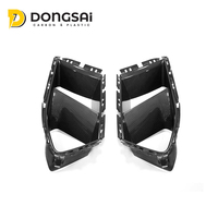 Conducto de Aire Delantero de Repuesto Profesional Compatible con BMW M3 G80 BMW M4 G82 2021+ Estilo MP, Juego de Piezas de Fibra de Carbono Preimpregnada en Autoclave