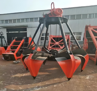 Godet hydraulique à pince en forme de lotus certifié CE MRT 20 tonnes, capacité de 0,5 à 5 m³ pour la manutention par excavatrice (vente en gros)