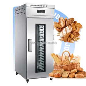 Ticari ekmek çörek Proofer prova kabine makinesi 36 katmanlar otomatik sprey pişirme Proofer
