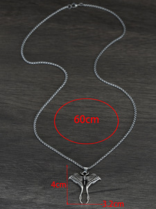 Collar de Cobre Artístico Único con Colgante Estilo Dark <span class=keywords><strong>Academia</strong></span> para Uso Diario Informal - Product Image 4