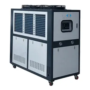 2024 novas unidades de refrigeração 2HP 3HP 2.5 toneladas mini refrigerador de água industrial refrigerado a ar com motor de bomba PLC rolamento de engrenagem do motor