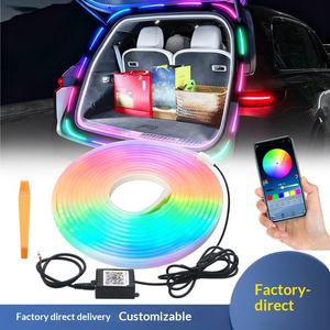 Nouvel Arrivage : <span class=keywords><strong>Bande</strong></span> lumineuse <span class=keywords><strong>LED</strong></span> multifonctionnelle à détection automatique pour coffre de SUV, éclairage d'ambiance pour <span class=keywords><strong>camping</strong></span> et lampe de chargement intérieure - Product Image 2