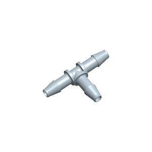 Conectores de manguera de plástico PP JUJUMEDTEC, tipo T transparente para tubos flexibles de goma de 3.2-6.4 mm - Product Image 2