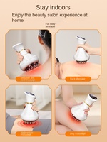 Brosse méridienne électrique, brosse de massage, USB rechargeable, télécommande sans fil, appareil de massage corporel universel, pétrissage au rebut