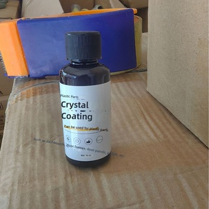Liquide de rénovation pour pièces automobiles en plastique, effet cristal, pour tableau de bord noir de <span class=keywords><strong>voiture</strong></span>, cire de polissage dorée pour instruments intérieurs - Product Image 1