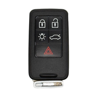 Boîtier de clé intelligente en gros 4/5 + 1 coque de bouton pour clés de véhicule Volvo sans logo