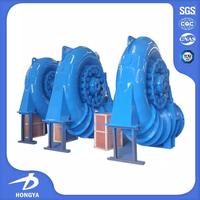 Generator daya hidro Rpm rendah turbin mikro Francis