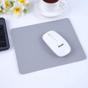 Design Wholesale Solid-color Leather Advertising Mouse <b>Pads</b> and Laptop <b>Pads</b> - Product Image 3