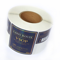 Etiqueta Adhesiva Personalizada para Botellas de Vino, Impresión CMYK