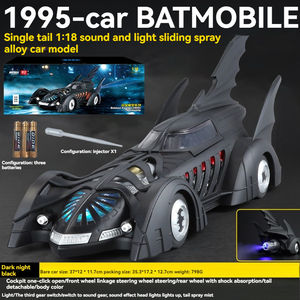 Modellino Auto 1:18 Licenziato Batman 1995, Modello in Lega con Suoni e Luci, Veicolo Giocattolo in Metallo da Collezione - Product Image 4
