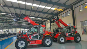 Manipulador Telescópico de 18 m con Enganche Rápido, Manipulador Telescópico Multifuncional 4x4 para Terrenos Difíciles, Capacidad de 4000 kg para Sudamérica - Product Image 3