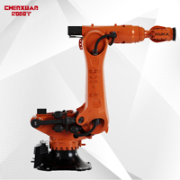 Solution de palettisation professionnelle : Robot articulé KUKA KR500 à 6 axes, charge utile maximale de 500 kg, moteur à entraînement servo-électrique