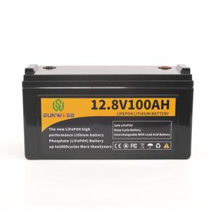 <b>12V</b> 100AH Solar Energy Storage <b>Battery</b> Pack Deep Cycle Home Industrial ABS Portable - Product Image 4