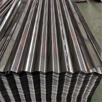 Inox Cinq Étoiles 0.45mm Galvanisé Tôle De Toiture Ondulée Gi Zinc Enduit En Acier Qualité Prime Coupe Pliage Soudage BIS KS Tisi