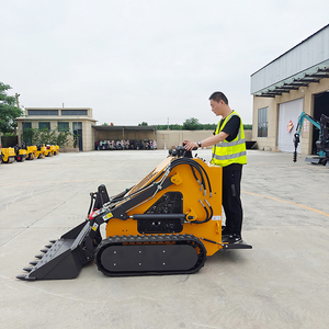 Mini chargeur de chenille d'EPA Euro5 chargeur frontal représentation fiable de PLC de pompe à moteur mobile économique de moteur de la terre de boeuf de dérapage - Product Image 2