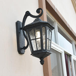 Fábrica/Fabricación Aplique de pared Linterna Aluminio impermeable para Villa Park - Product Image 1