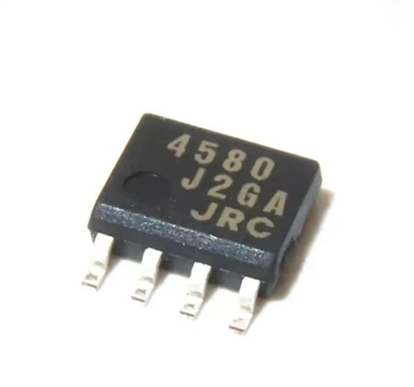 10PCS NJM4580E-TE1 JRC4580E 4580 SMD SOP-8 Dual-Operation Amplifier Chip