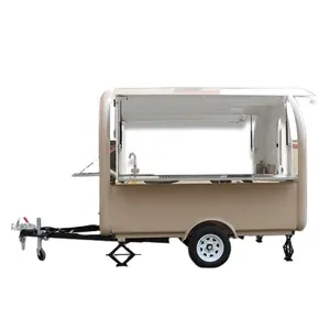 China Rollende Mobiele Keuken Outdoor Food Truck Verplaatsen Hotdog Ijs Kiosk Food Cart Te Koop