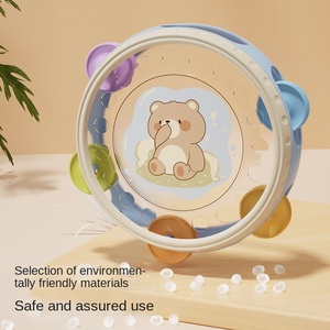 Bellucci trẻ sơ sinh đồ chơi câu đố tăng cường trí thông minh 2 đến 4 năm giáo dục sớm nhựa tay vỗ tay trống - Product Image 4