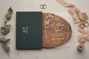 <span class=keywords><strong>Carte</strong></span> dinvitation mariage décoration enveloppe sceau autocollant or pour <span class=keywords><strong>carte</strong></span> de mariage acrylique invitation - Product Image 4