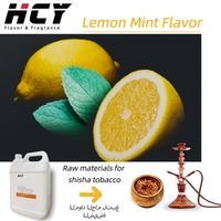 Concentrés liquides HCY pour chicha au goût frais de citron et menthe, pour tabac à chicha, nouveau arôme de tabac