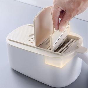 Multifunctional Manual 10-Piece Stainless Steel Kitchen Tools <b>Container</b> Fruits Vegetables <b>Potatoes</b> Hand Protection Shredding - Product Image 3