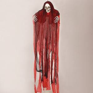 Accessoires d'animation pour <span class=keywords><strong>Halloween</strong></span> Crâne fantôme Sorcière <span class=keywords><strong>Squelette</strong></span> Décorations d'<span class=keywords><strong>Halloween</strong></span> Extérieur Intérieur Cour Jardin Déco - Product Image 4