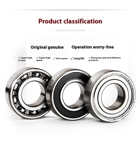 Chất lượng cao Chrome thép rãnh sâu vòng bi 6301-6308 cho xe gắn máy và nhà hàng sử dụng - Product Image 4