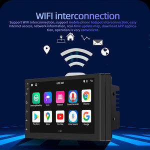 Autoradio Android Universale 7 Pollici 2 Din Lettore MP5 1+16G con Telecamera Posteriore GPS e Supporto Carplay - Product Image 4
