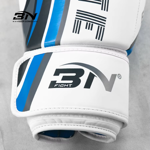<span class=keywords><strong>Guantoni</strong></span> da <span class=keywords><strong>Boxe</strong></span> Personalizzati BN Sports <span class=keywords><strong>Bianchi</strong></span> 12oz in Pelle PU Design e Logo Personalizzati <span class=keywords><strong>Guantoni</strong></span> da Allenamento per MMA - Product Image 3