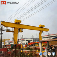 Prix de la grue portique à poutre simple pour usage extérieur, avec rails électriques de type L et poutres mobiles en L, capacités de 2, 5, 10, 15, 25, 35, 50 tonnes