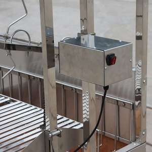 <span class=keywords><strong>Parrilla</strong></span> Argentina de Carbón Santa María de Acero Inoxidable, <span class=keywords><strong>Parrilla</strong></span> para Barbacoa de Carbón - Product Image 6