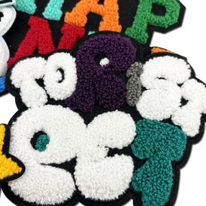 Patch brodé <span class=keywords><strong>en</strong></span> tissu, lettres anglaises, foi, peur, appliqué brodé, repassage pour sacs et accessoires, bricolage - Product Image 3