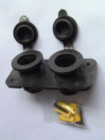 Divisor de Encendedor de Cigarrillos para Coche 12V 24V, Adaptador de Enchufe de Alimentación Impermeable, Toma de Corriente de 1/2/3 Placas para Montaje en Panel para ATV RV