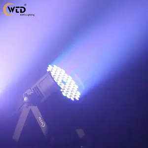 Lâmpada led par iluminação de palco silenciosa, china, preço barato, dj, dmx par, 54*3w, rgbw, led