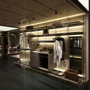 Guardaroba Minimalista in Legno Massello Post-moderno Nordico <span class=keywords><strong>GIORGETTI</strong></span> Italia, Arredamento di Lusso Personalizzabile Completamente Assemblabile - Product Image 2