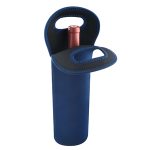 Housse et sac pour bouteille de <span class=keywords><strong>vin</strong></span> isolée en néoprène imperméable de 750 ml avec motif géométrique personnalisé - Product Image 3