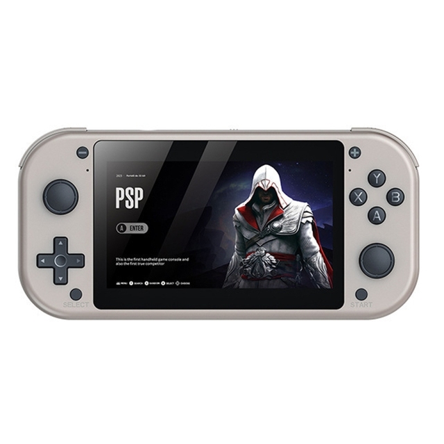 M17 128GB High-Definition 4.3 Inch Retro PSP Home Game Console Remote Sensing 128GB HD Brush Display Handheld Game Players