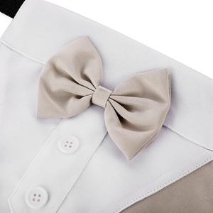 Collar de perro de boda con pajarita, Collar DE BODA ajustable para mascotas, Bandana para perro, traje de esmoquin para mascotas, traje de collar de Bandana de boda - Product Image 3