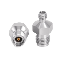 Adaptateur coaxial RF INERGYK 40 GHz 1,0 mm femelle vers 2,92 mm femelle 50 Ohm avec contact en cuivre béryllium plaqué or 150 V certifié SGS