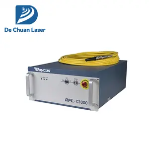 Fonte de laser original para máquina de corte a laser de fibra, módulo único Raycus RFL-C1000 1000W 1KW