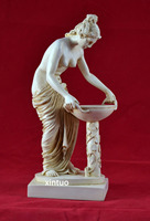 Statue élégante de déesse du foyer inspirée d'Hestia-Mythologie grecque Home Decor