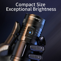 Lampe torche tactique d'urgence Superfire M6, lumière du jour, étanche IP54, rechargeable par USB, mode SOS, alliage d'aluminium, 4000 lumens