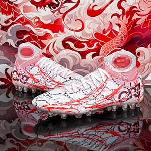 Zapatos de fútbol profesionales de alta calidad para hombres, mujeres, niños, entrenamiento personalizable, zapatos deportivos al aire libre, césped <span class=keywords><strong>artificial</strong></span> de uñas cortas - Product Image 2