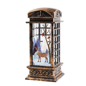 Lanterne à vent vintage LED pour Noël, décorations suspendues pour la maison, décorations pour l'arbre de Noël, cadeaux de Noël - Product Image 5