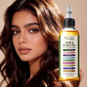 MELAO Aceite para el Crecimiento del Cabello 9 en 1, Grado Profesional SPA, Cuidado del Cuero Cabelludo, Repara el Cabello Dañado, Previene las Puntas Abiertas, Calma el Cabello, Aceite Capilar en Stock - Product Image 1